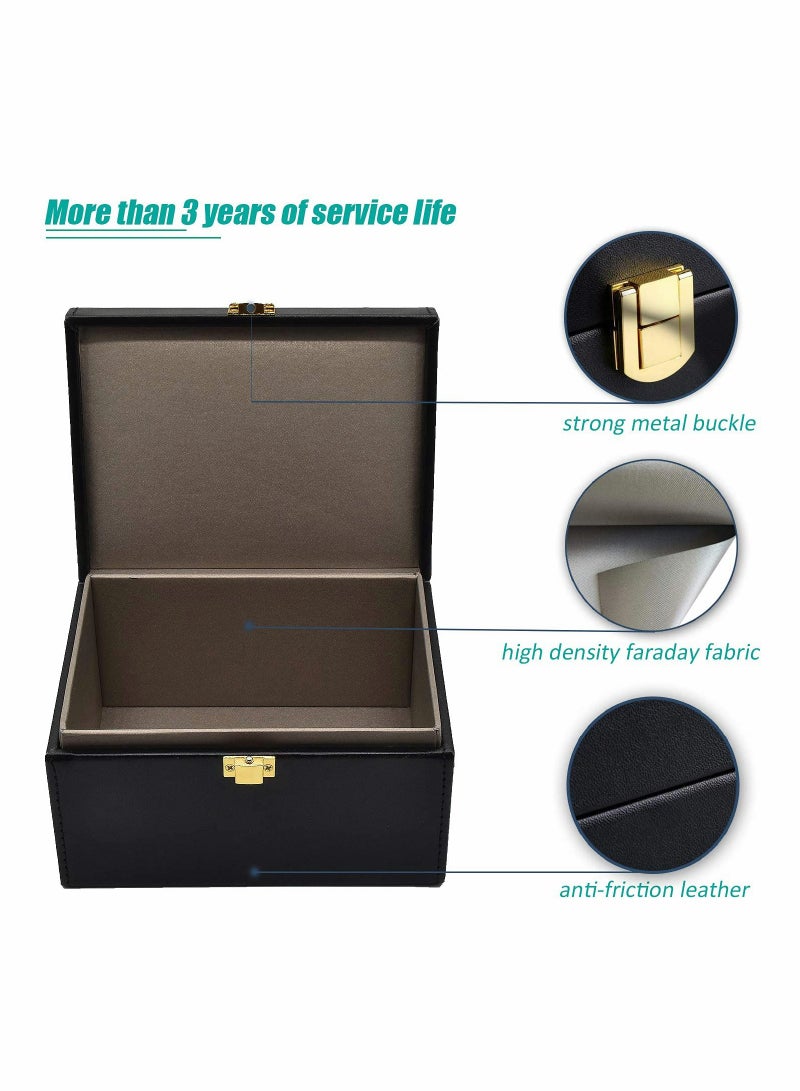 Car Key Signal Shielding Box, Keyless Fob Protection Case for Vehicle Security - Image 5